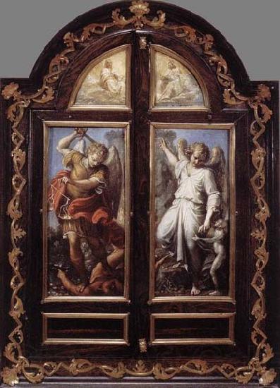 CARRACCI, Annibale Triptych Spain oil painting art